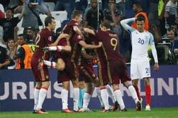 Russia snatch injury-time equaliser to draw with England