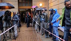 Oscar Pistorius arrives in court for sentencing after murder conviction