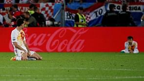 Croatia win group by beating holders Spain
