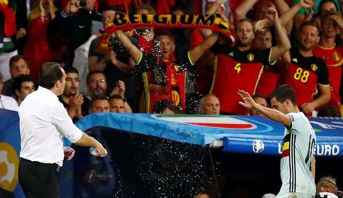 Belgium's Hazard misses training again before Wales match