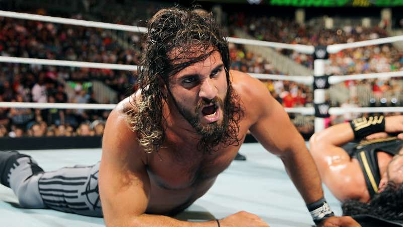 Wwe World Heavyweight Champion Roman Reigns Vs Seth Rollins Photos 2344