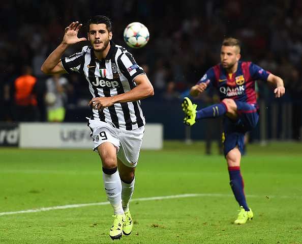 Forward Morata bids Juventus farewell