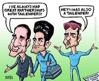 Comic: VVS Laxman shareholder in Anil Kumble's firm?
