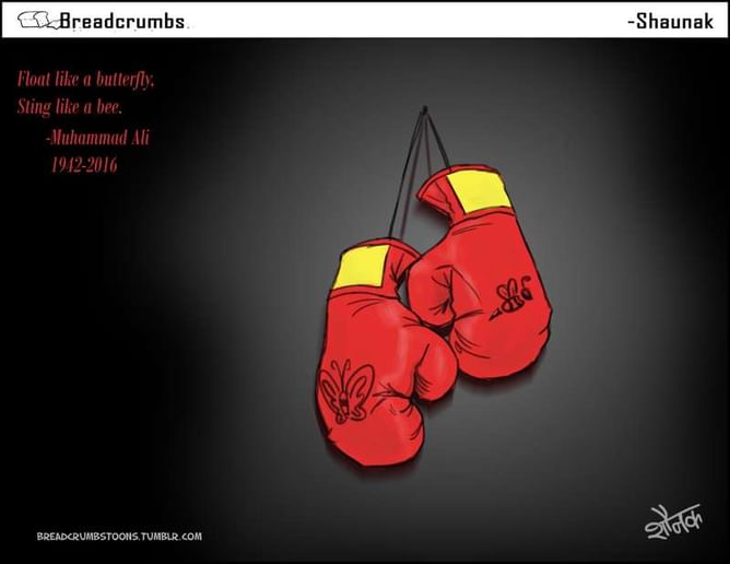 Comic: GOAT Muhammad Ali!