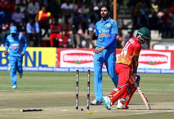 India Zimbabwe 2016 T20I Barinder Sran