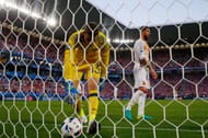 David De Gea had a poor game against Croatia as he was beaten on the near post twice