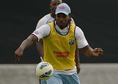 Chris Gayle visits Old Trafford, jokes about signing for Manchester United