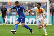 Sergio Busquets was bossed by Italy's midfield