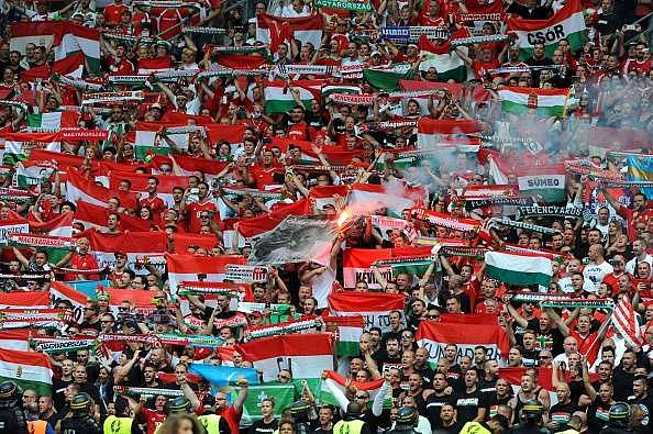 Euro 2016: UEFA fines Hungary €65,000 for fan disorder