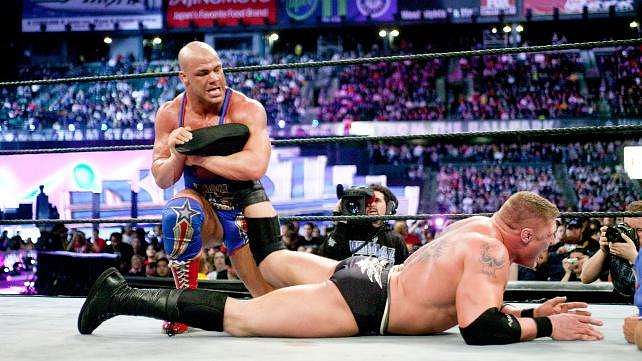 Image result for ankle lock kurt angle