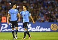 Luis Suarez Edinson Cavani Uruguay football