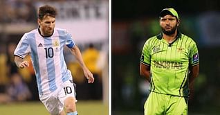 Twitter trolls Shahid Afridi after Lionel Messi's retirement from international football