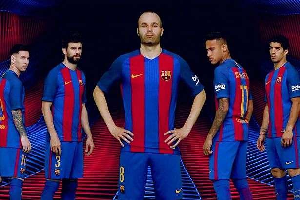 Hoofd verbanning binnen Barcelona's 2016/17 away kit leaked online