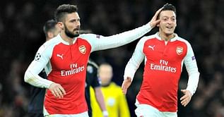 Olivier Giroud feels Mesut Ozil is also responsible for title loss