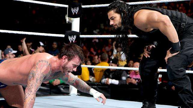 Roman Reigns and CM Punk have faced each other in the past