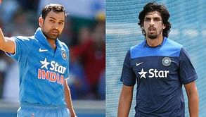 Rohit Sharma trolls Ishant Sharma on his hair on day of his engagement