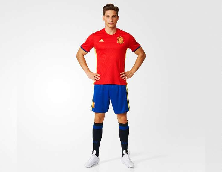 spain euro 2016 jersey