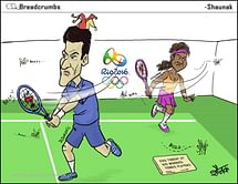 Comic: Zika battle at Rio 2016