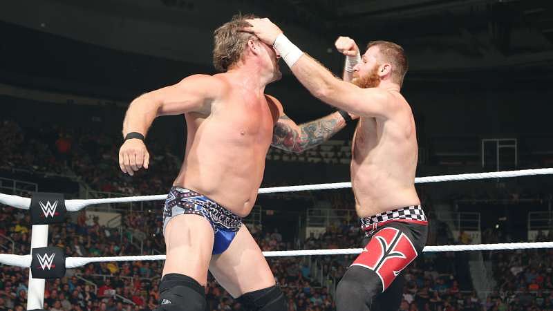 Sami Zayn Cesaro Vs Kevin Owens Chris Jericho Photos