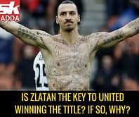 SK Adda: Is Zlatan the key to United winning the title? If so, why?