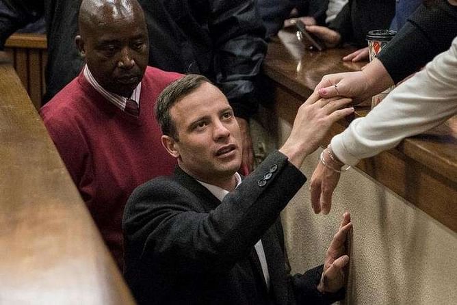 Sister of jailed Pistorius grateful for judge's sentencing decision