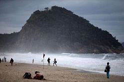 WIDER IMAGE - Sun, sand and surf offer stunning backdrop to Rio's Olympics