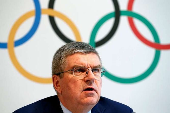 IOC chief Bach's action on Russia cements legacy - athletes