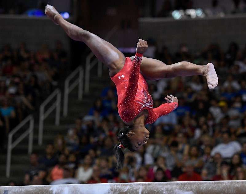 Biles cannot wait to jump off a cliff after Rio