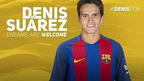 Barcelona confirm they have signed Denis Suarez