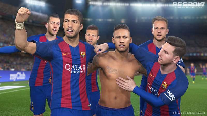 PES 2017 recebe 22 lendas do Barcelona no modo myClub do jogo