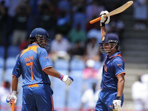 5 times when MS Dhoni was at the non-striker's end during a famous batting milestone