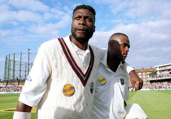 The lethal duo of Curtly Ambrose and Courtney Walsh&nbsp;
