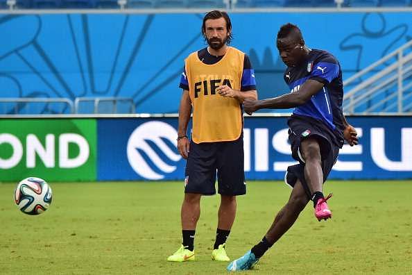 Andrea Pirlo urges Mario Balotelli to stop wasting his time