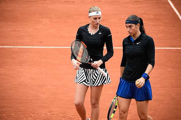 Caroline Garcia and Kristina Mladenovic