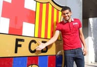 dani alves sevilla signs for barcelona