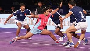 Pro Kabaddi 2016, Season 4 - Live Match Telecast: Jaipur Pink Panthers vs Dabang Delhi, PKL Season 4 match 44 online at Starsports.com