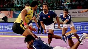 Pro Kabaddi 2016, Season 4 - Live Match Telecast: Telugu Titans vs Dabang Dehi, PKL Season 4 match 41 online at Starsports.com