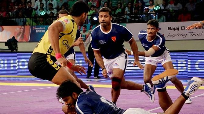 Pro Kabaddi 2016, Season 4 - Live Match Telecast: Telugu Titans vs Dabang Dehi, PKL Season 4 match 41 online at Starsports.com