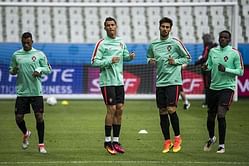 Cristiano Ronaldo congratulated Andre Gomes after his Barcelona move