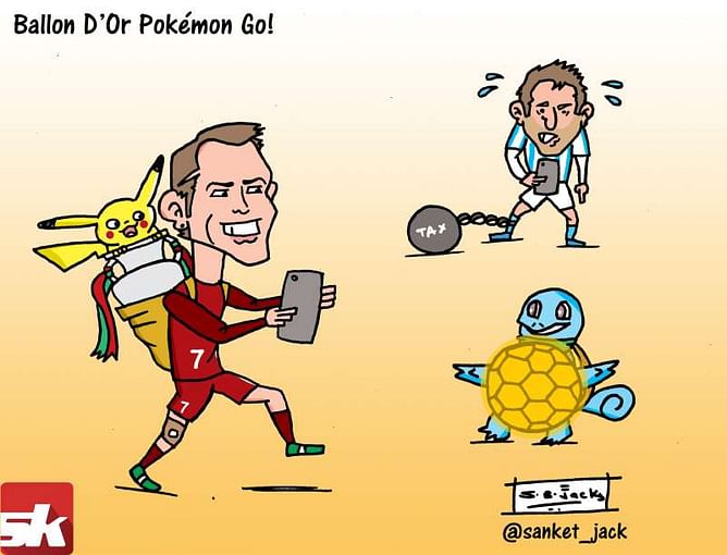 Ballon D'Pokemon: Cristiano Ronaldo or Lionel Messi?