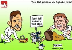 Comic: Yasir Shah takes 5-for vs Engand!