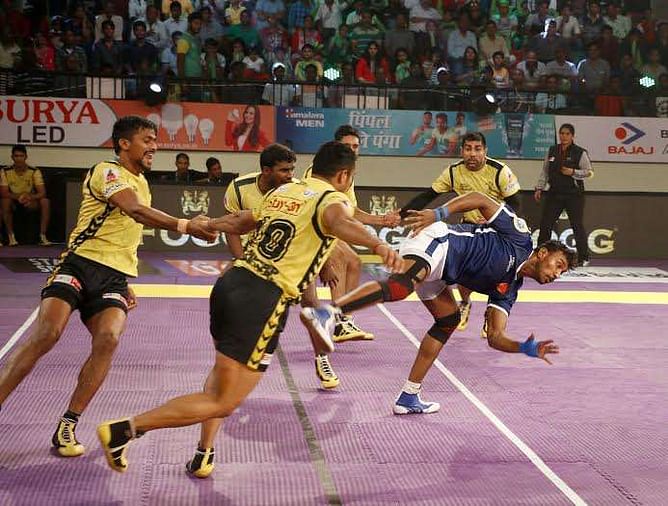 Telugu Titans vs Puneri Paltan (FT: 32-29), Pro Kabaddi Live Score: Catch PKL 2016, Season 4 Live Match Score & Updates