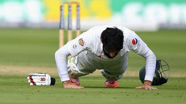 Misbah-ul-Haq denies claims of disrespecting England team with push-ups