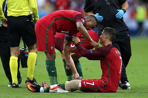 While Nani was the captain on the field, he credits Ronaldo with inspiring him and his teammates