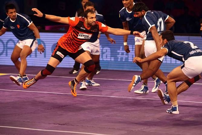 Pro Kabaddi 2016, Season 4 - U Mumba back to winning ways