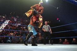 Rey Mysterio and his six feet tall son - Photos
