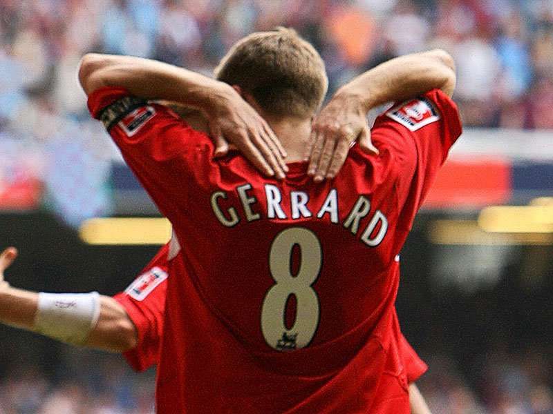 gerrard jersey number