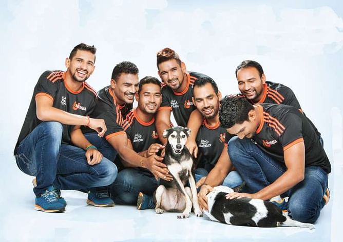 Pro Kabaddi team U Mumba encourages adoption of homeless dogs in new PETA campaign