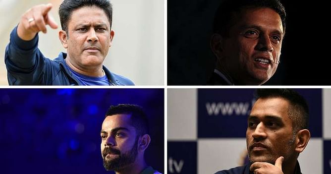 Virat Kohli, MS Dhoni chart future plans for Indian cricket along with Anil Kumble and Rahul Dravid