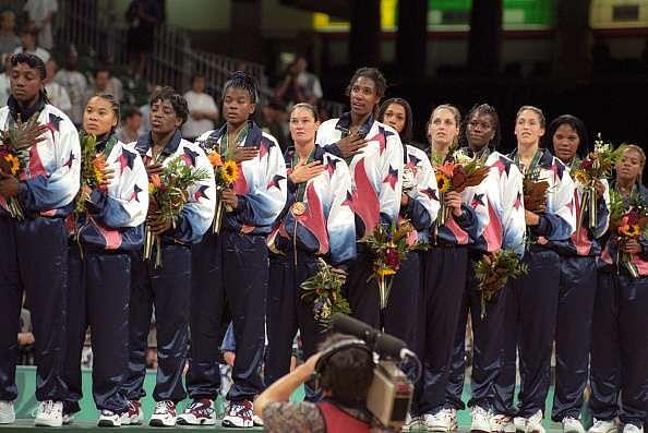 USA Womens Basketball team gold medal 1996